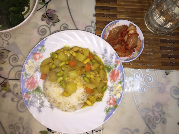 咖喱鸡肉饭的做法