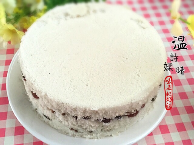 蜜豆松糕