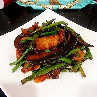 #夏日撩人滋味#豇豆烧茄子#非油炸不怕胖的做法图解10
