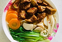 清汤牛肉面的做法