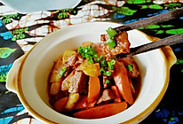 土豆胡萝卜番茄牛肉的做法