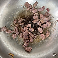 超简单好吃的杏鲍菇牛肉粒的做法图解3