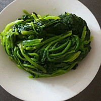 拌菠菜的做法图解4