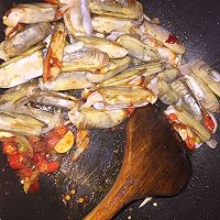 辣炒蛏子的做法图解4