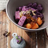 紫薯芋圆红豆汤的做法图解13
