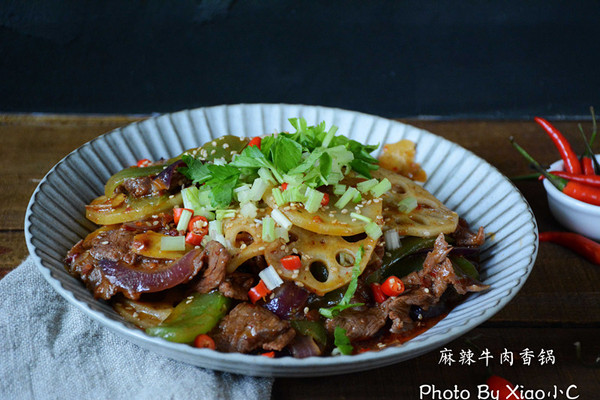 麻辣牛肉香锅