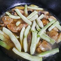 土豆豆角炖鸡腿的做法图解5