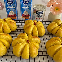 奶油南瓜炼乳面包的做法图解11