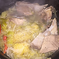 酸菜炖大骨头的做法图解6