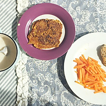 鸡蛋香蕉红薯煎饼