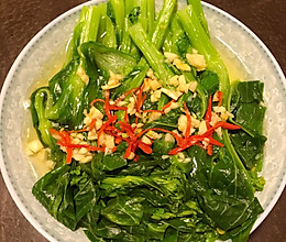 盐水菜心的做法