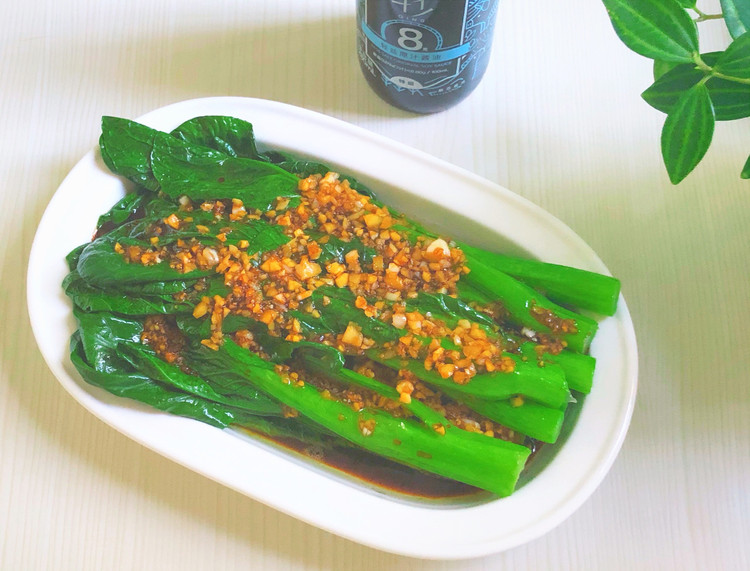 广式蒜蓉菜心的做法