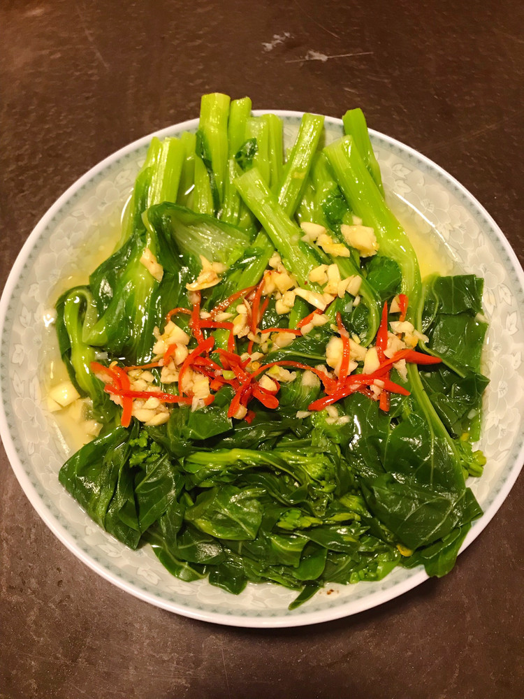 盐水菜心的做法