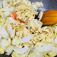 千张炒白菜的做法图解5