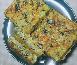 营养五蔬米饼，早餐机版本的做法