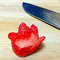 花式草莓燕窝布丁的做法图解5