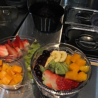 Acai bowl超级水果巴西莓碗的做法图解8