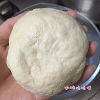 【冷藏发酵】腹黑系列—竹炭肉松面包的做法图解3