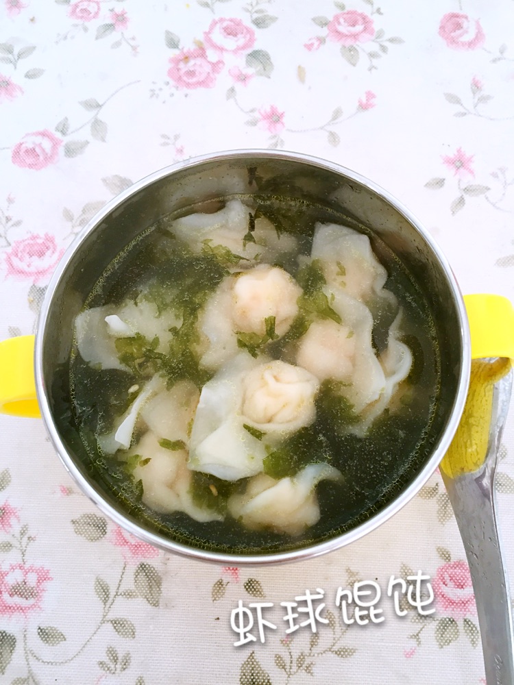 宝宝快手之虾球小馄饨的做法图解3