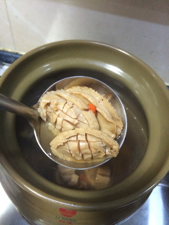 干鲍干贝干鱿海鲜干货排骨汤的做法图解11
