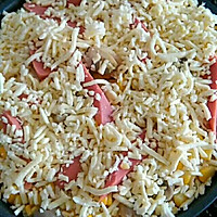 花蛤玉米蘑菇披萨的做法图解2