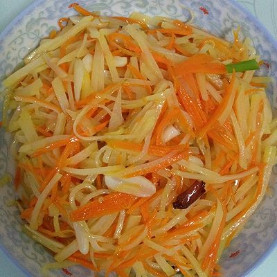 土豆胡萝卜丝