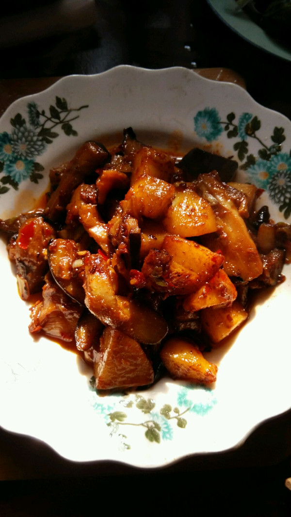 茄子烧土豆
