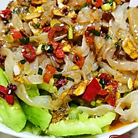 《醋香黄瓜拌海蜇》的做法图解7