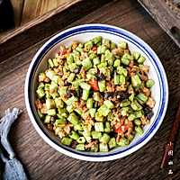 肉末豆角的做法图解14