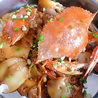 吮指菜品之韩式蟹肉煲，下饭又解馋！的做法图解2