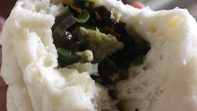 韭菜鸡蛋包子
