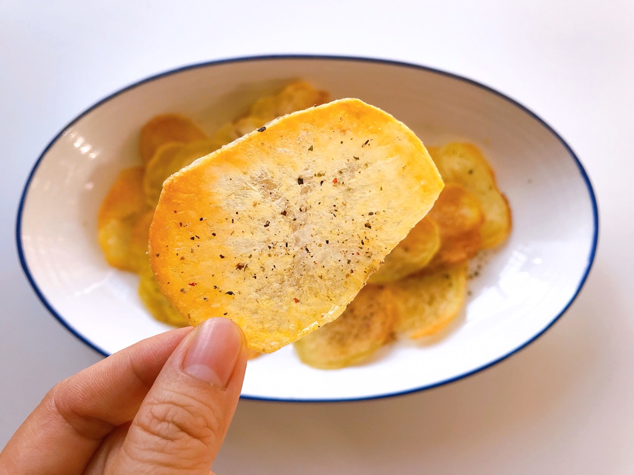 非油炸微波炉薯片怎么做_非油炸微波炉薯片的做法_豆果美食