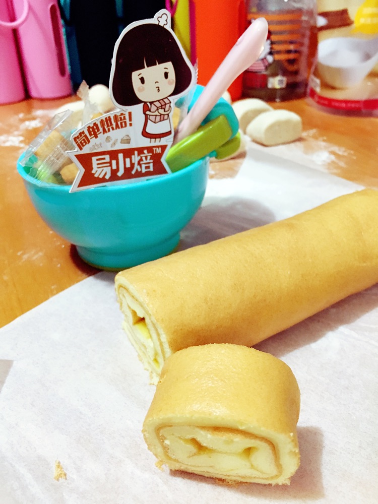 爱上易小焙从伊妈蛋糕卷开始的做法图解11