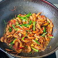 油爆河虾的做法图解5