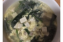 菠菜豆腐汤的做法