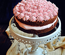 完美搭配巧克力树莓奶油芝士蛋糕的做法