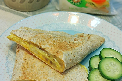 香蕉芝士鸡蛋饼