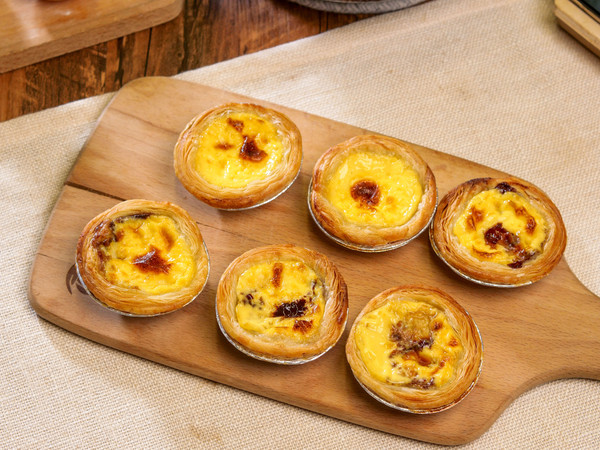 用3种材料,做出松脆的西式旺仔蛋挞,老少皆宜下午茶必备