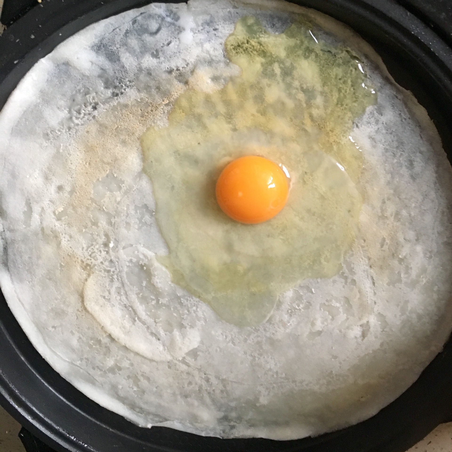 电饼铛做鸡蛋饼的做法图解5