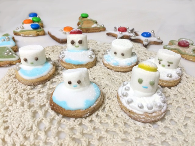 圣诞雪人姜饼的做法图解15
