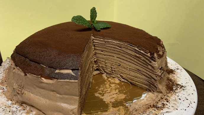 香缇巧克力千层蛋糕