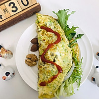 自制红腰豆奶煮奇亚籽煮燕麦，蔬蛋饼的做法图解5