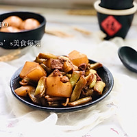 刀豆土豆烧肉的做法图解14