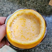 橙子蒸蛋—微咳管用的做法图解2
