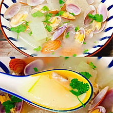 无比鲜美！好喝到流泪～冬瓜花甲汤