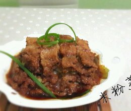 米粉蒸肉（自制米粉方法）的做法