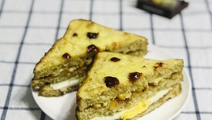 早餐都爱吃的奶酪三明治