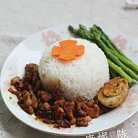 大喜大牛肉粉试用之二【台式卤肉饭】的做法图解16