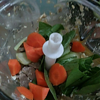 自制猫饭–鳕鱼猪肝美蔬，又名赛螃蟹猫饭的做法图解2