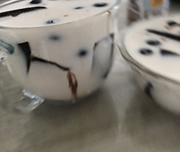 椰奶烧仙草的做法